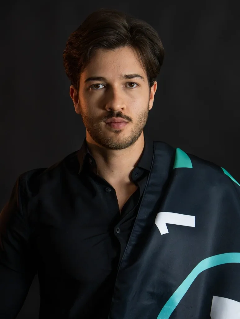 Retrato de André Calegari