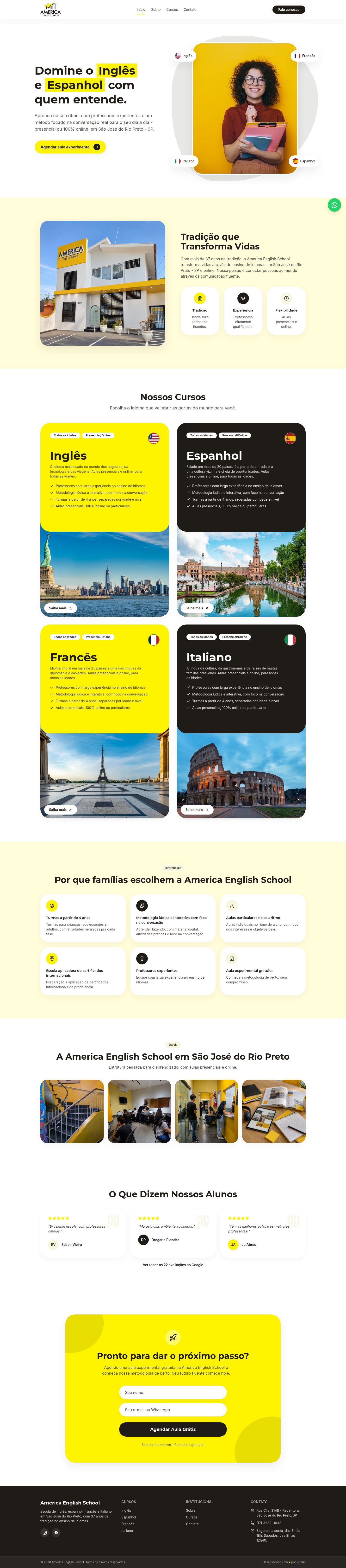 Site America English School